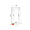 Tefcold CR 120x240x220 Cold Room Panels 80 mm