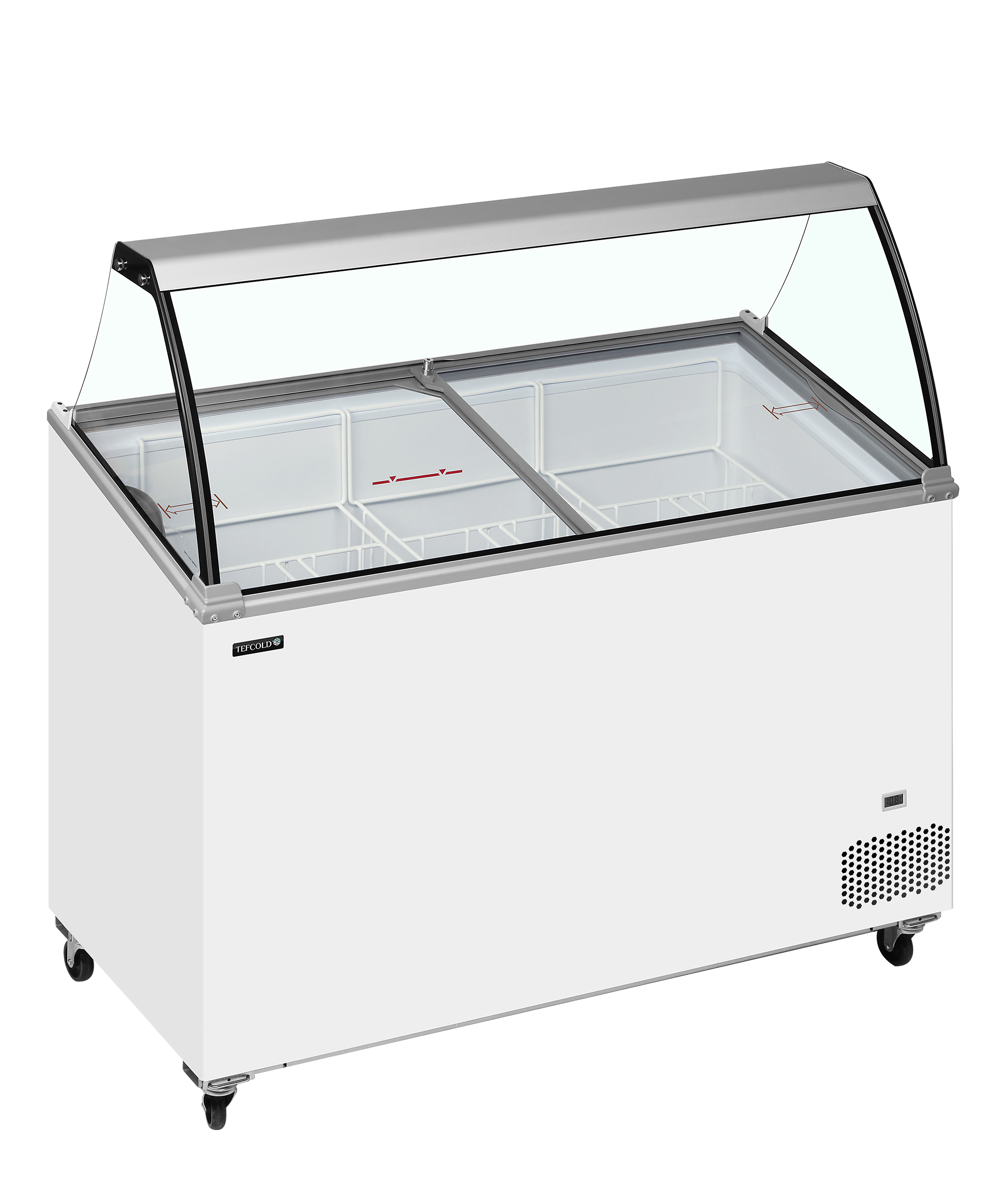 Tefcold IC401SCE+SO Scoop Ice Cream Freezer