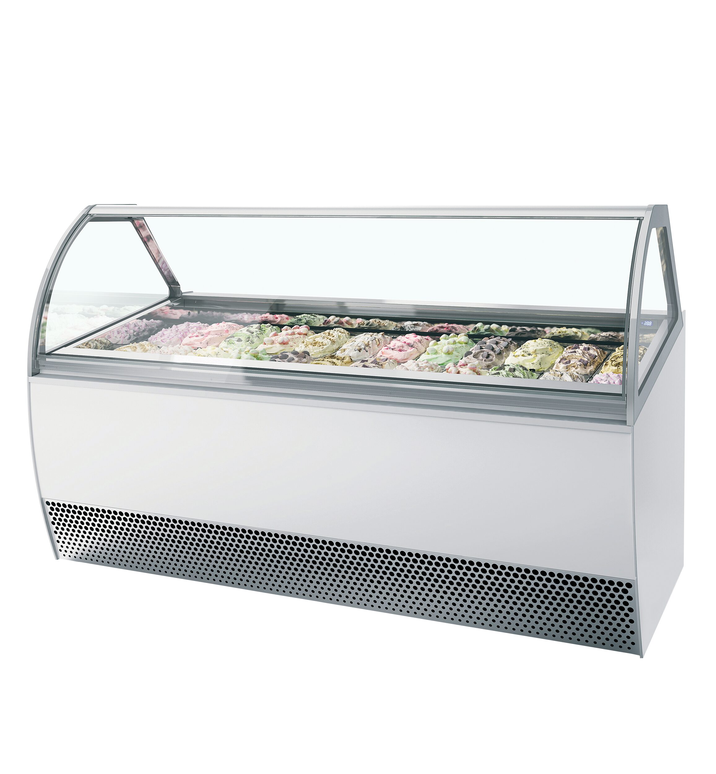 Tefcold MILLENNIUM LX24 Ventilated Scoop Ice Cream Display