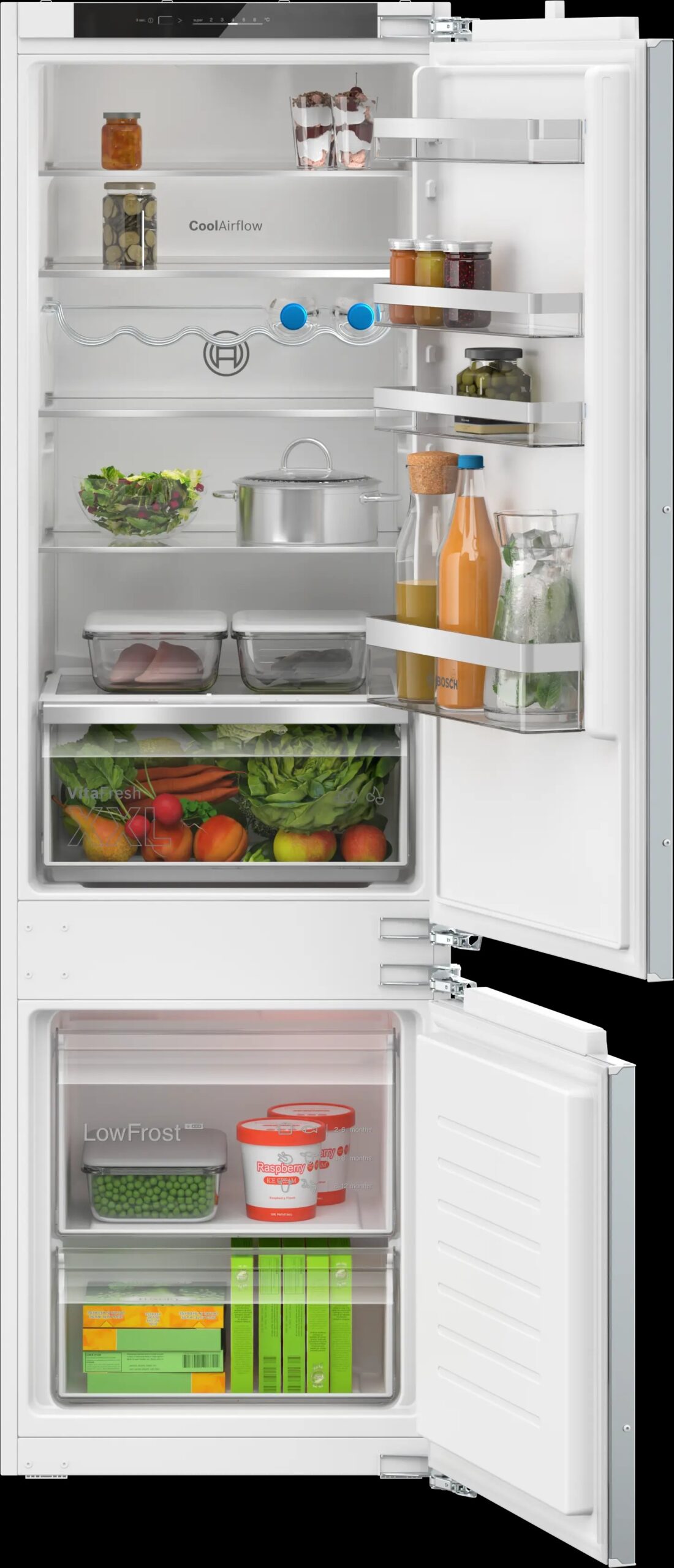 Built-in fridge-freezer combination Bosch