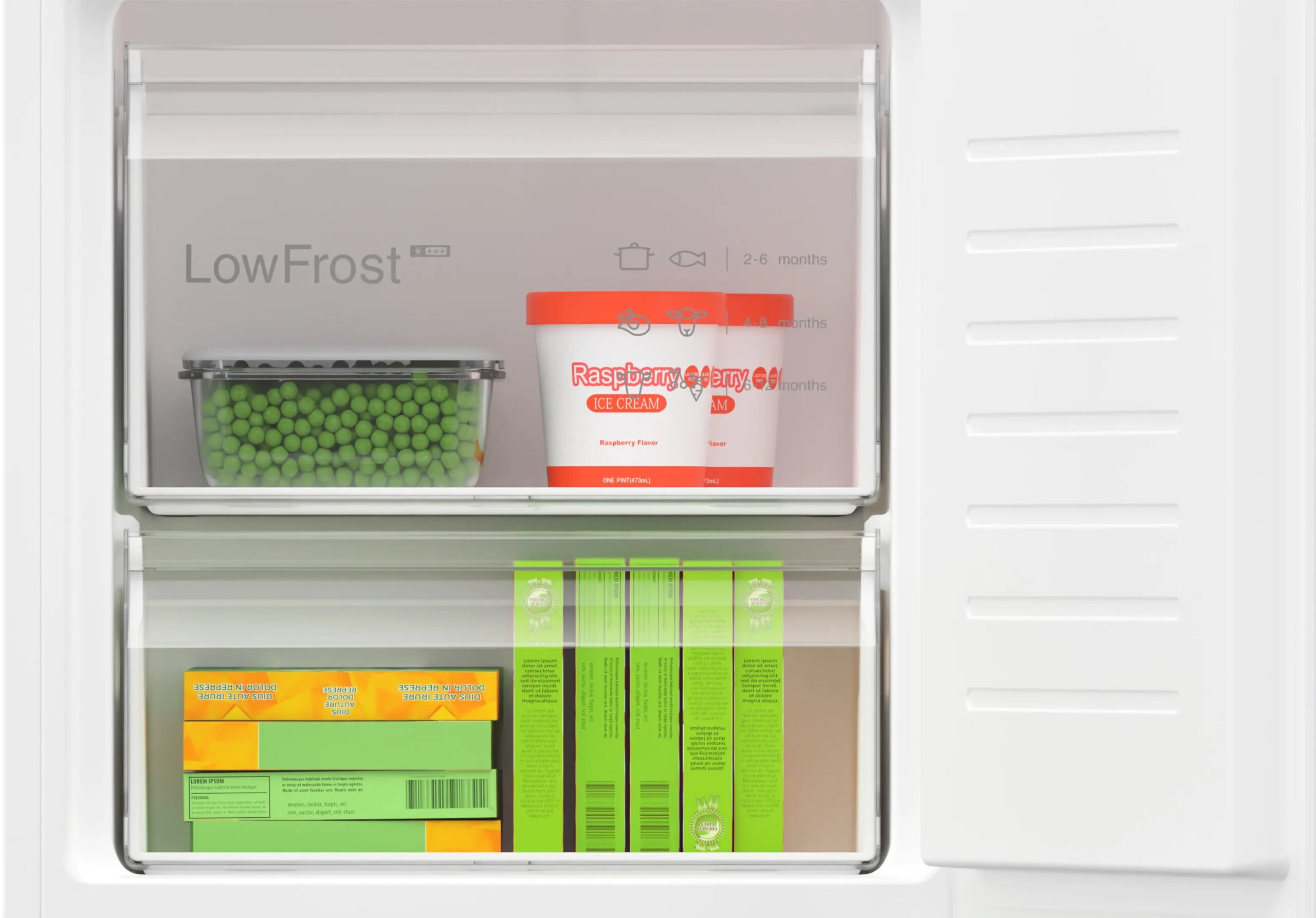 Built-in fridge-freezer combination Bosch – kuva 2
