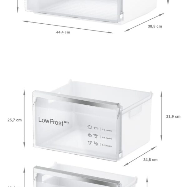 Built-in fridge-freezer combination Bosch – kuva 7