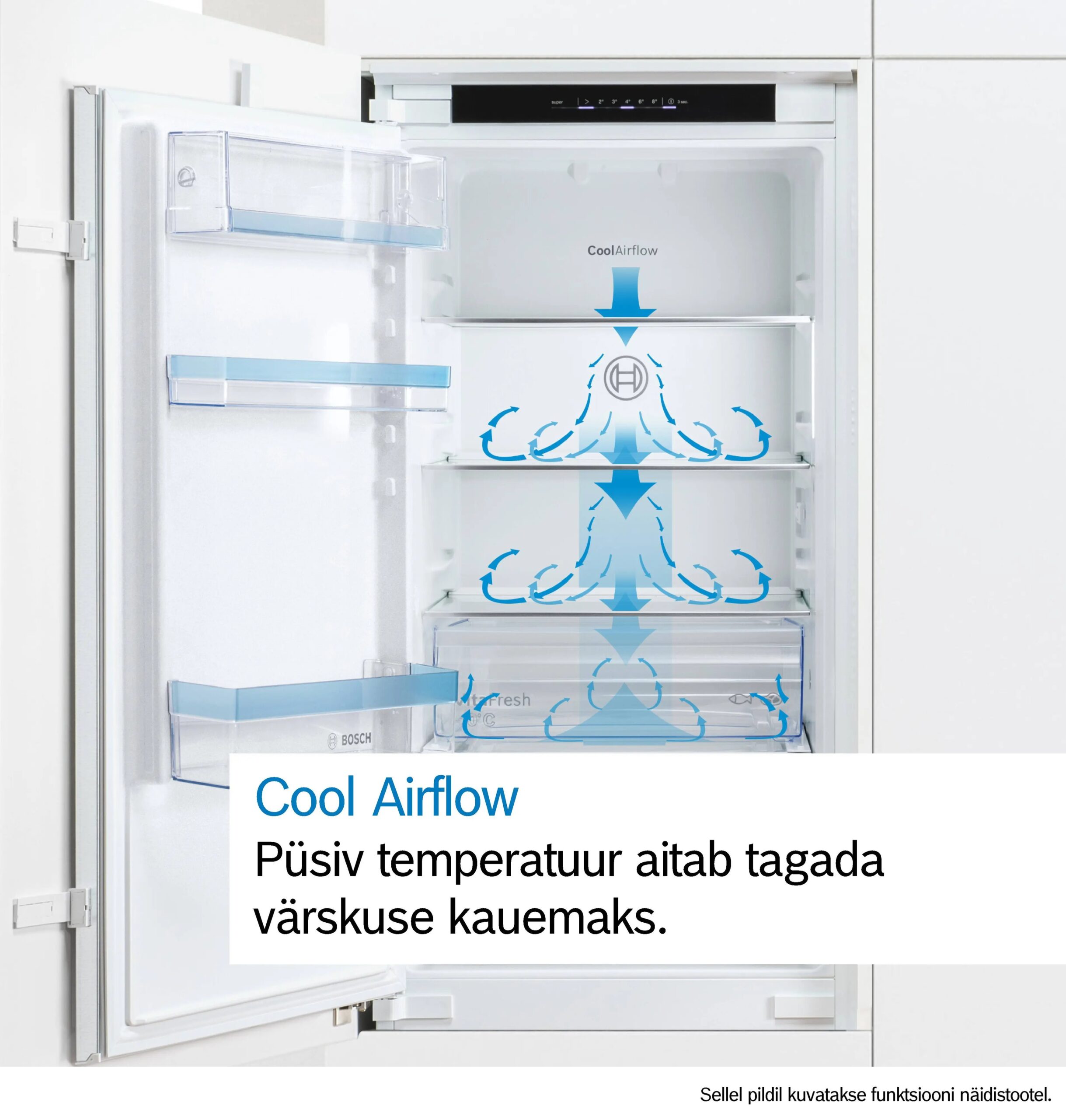 Built-in fridge-freezer combination Bosch – kuva 6