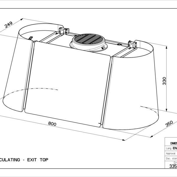 Cooker hood Faber XL WH MATT F80 – kuva 4