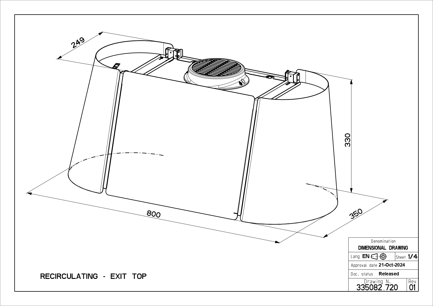 Cooker hood Faber XL WH MATT F80 – kuva 4