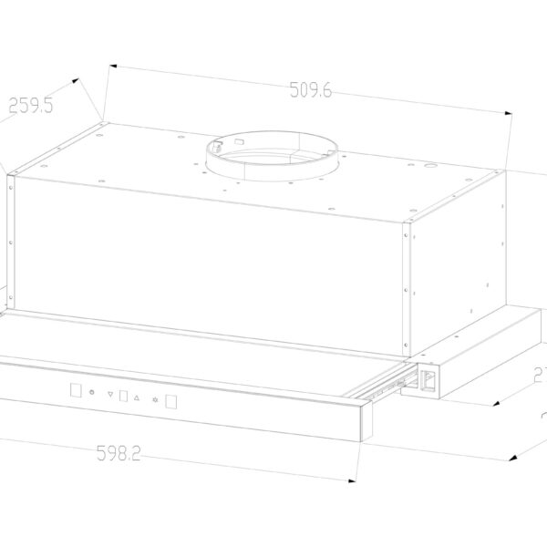 Cooker hood Kluge – kuva 1