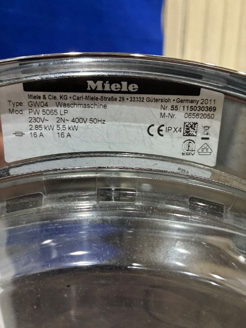 Miele PW 5065 LP ja PT 5135 C pesutorni ammattikäyttöön – kuva 4