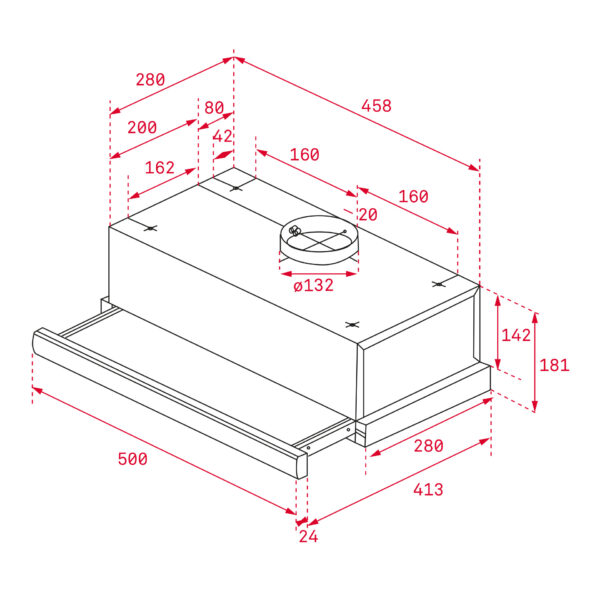 Cooker Hood INOX – kuva 1