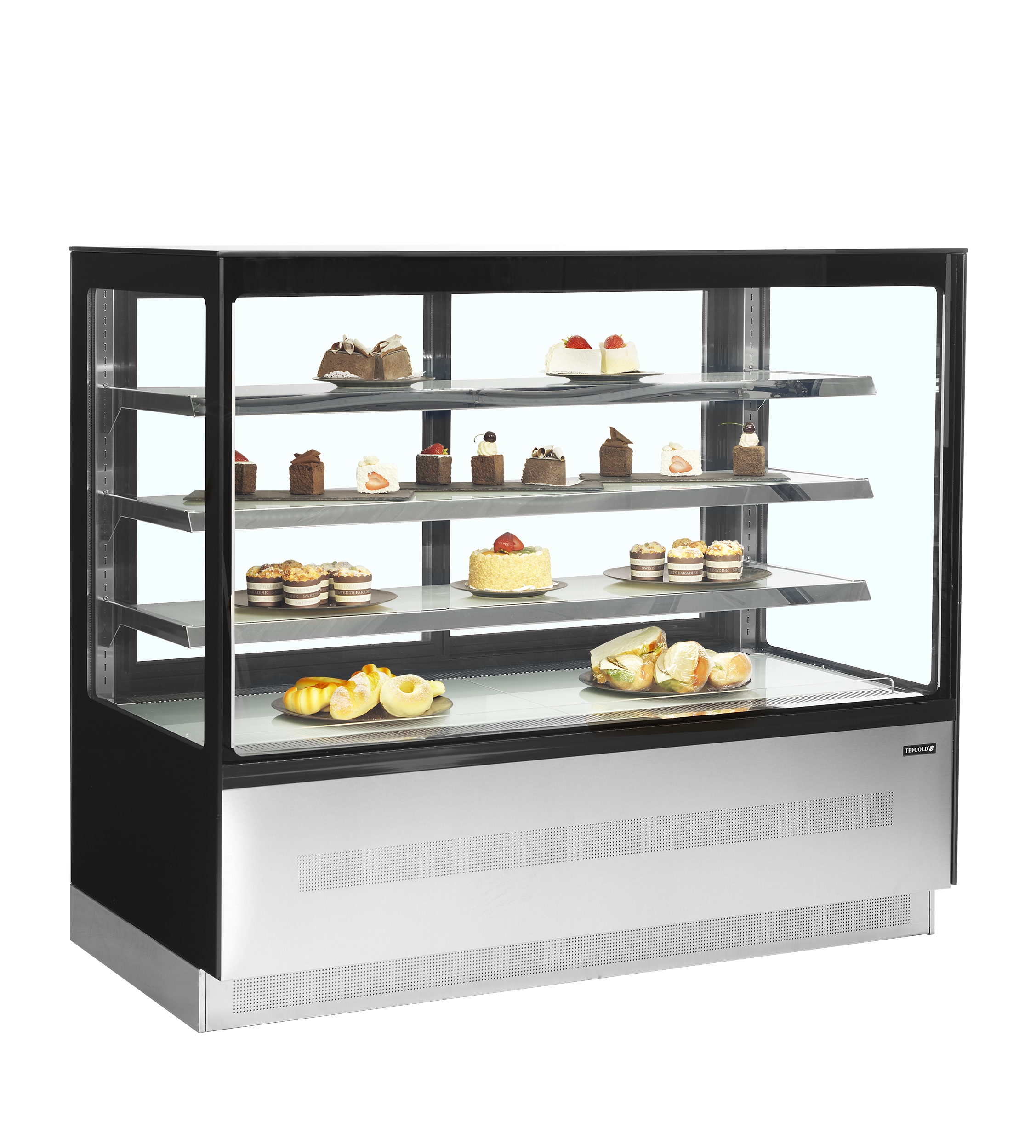 Tefcold LPD1503F/BLACK Refrigerated Display Counter – kuva 1