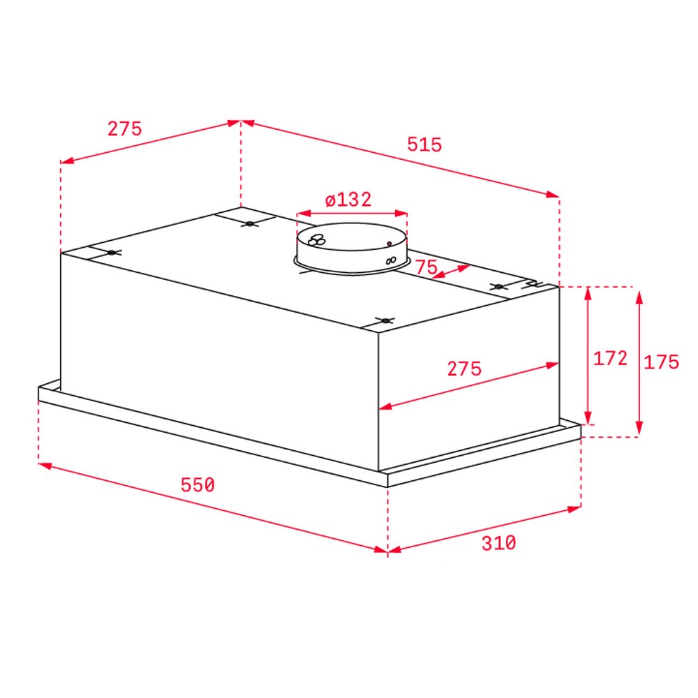 Cooker Hood GFG2 Black – kuva 4