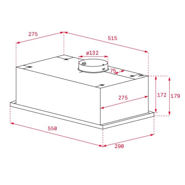 Cooker Hood TEKA GFG2 inox – kuva 2