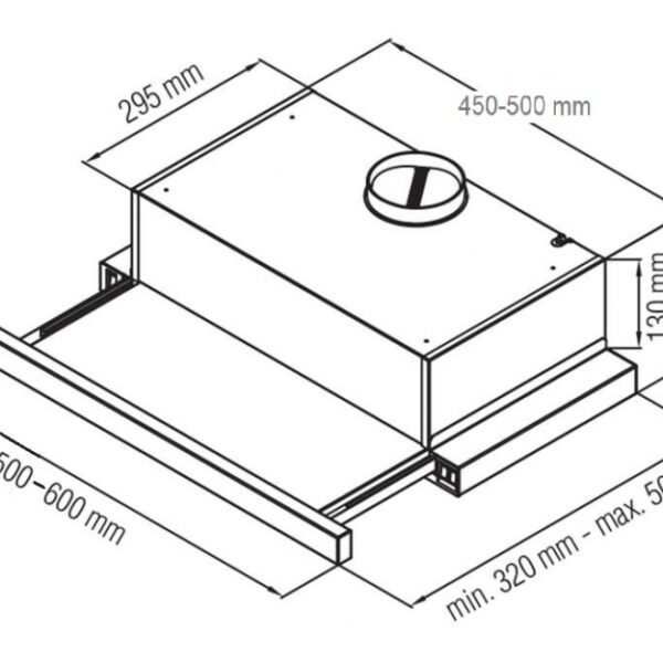Cooker hood Schlosser – kuva 1