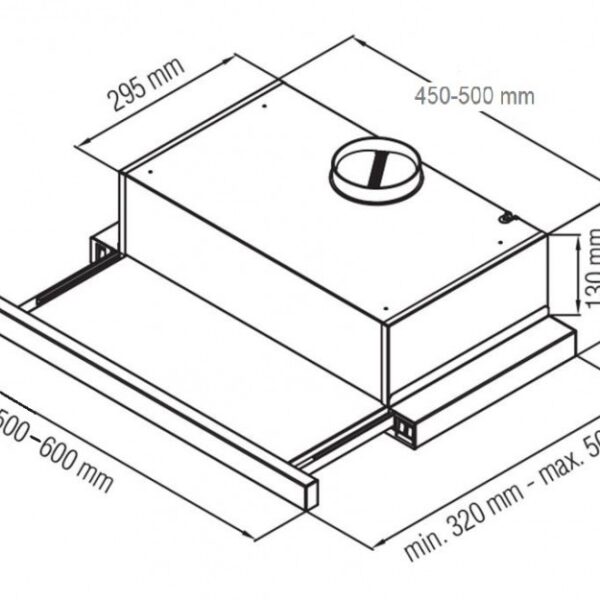 Cooker hood Schlosser – kuva 1