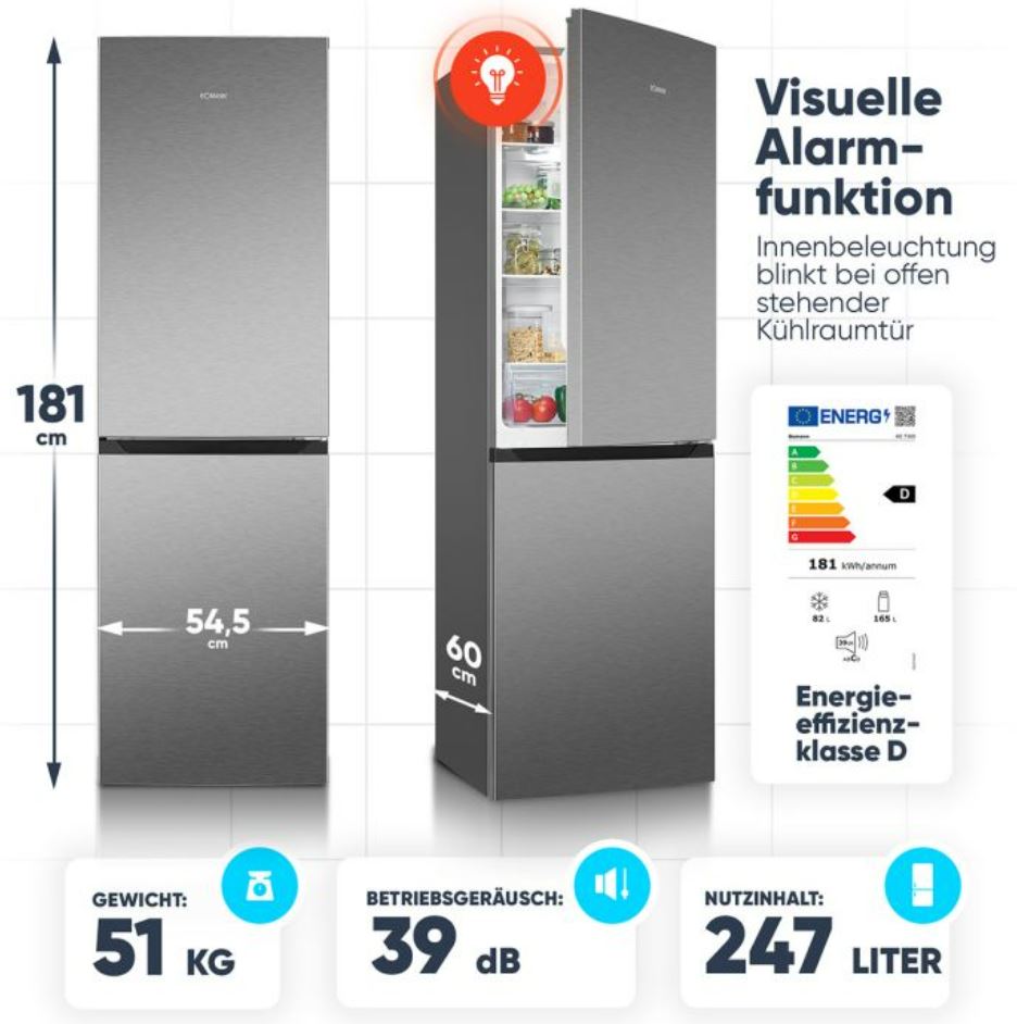 Fridge-freezer Bomann – kuva 1