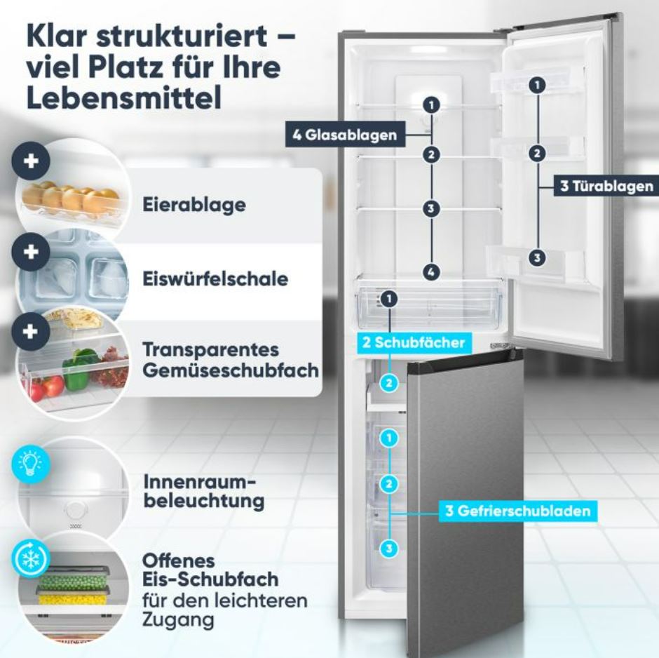 Fridge-freezer Bomann – kuva 2