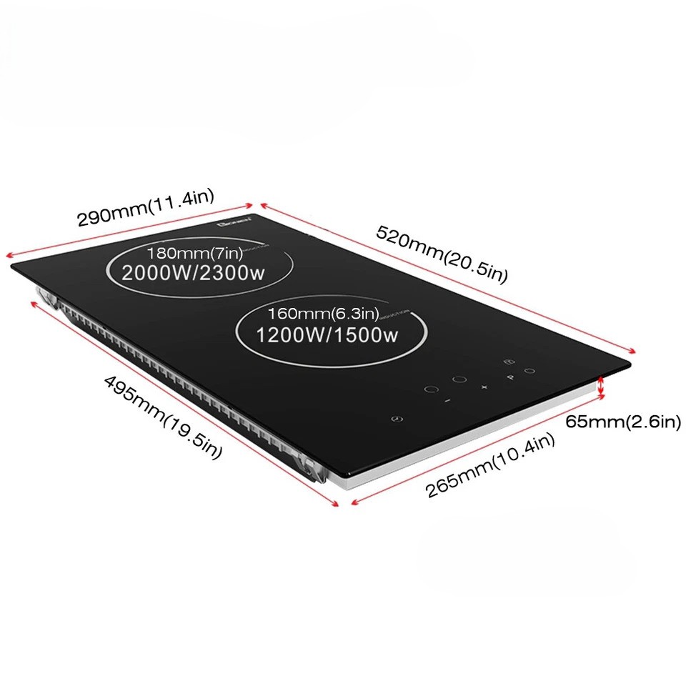 Built-in induction hob Greentek – kuva 2