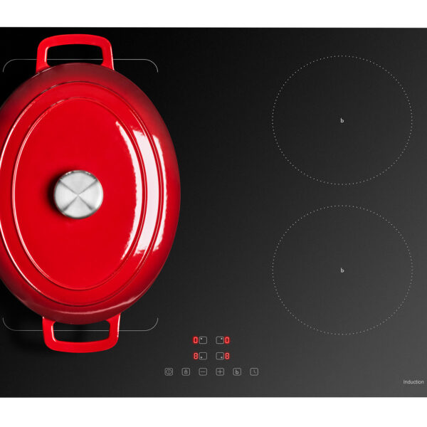 Built-in induction hob Bomann, matte black – kuva 2