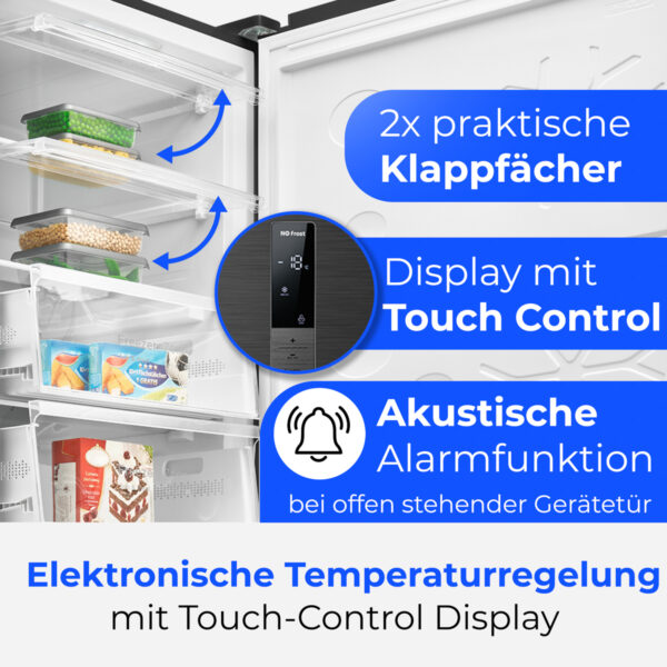 Upright freezer Bomann W70 cm – kuva 10