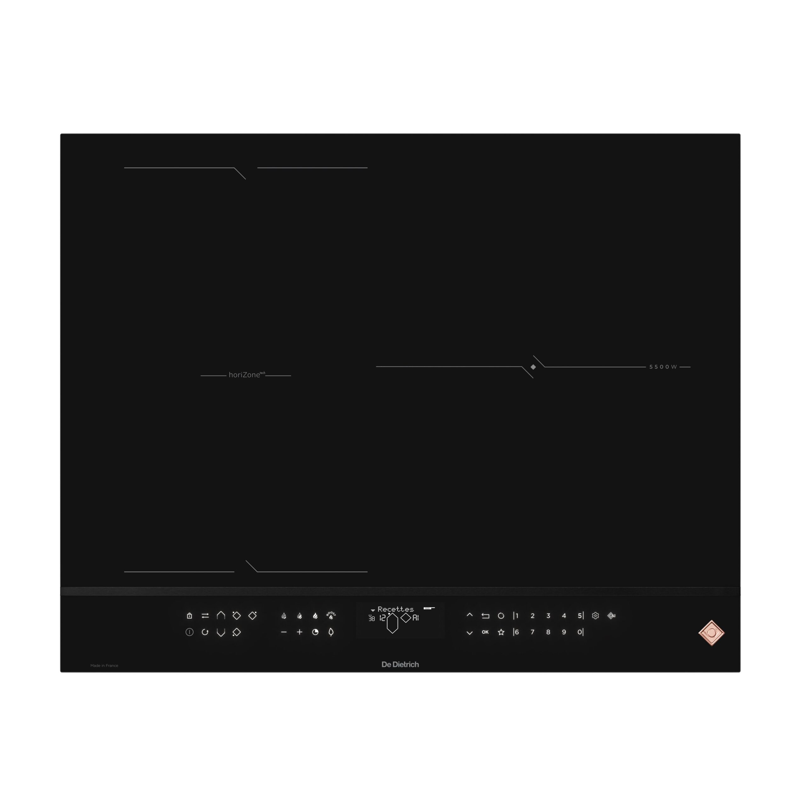 Induction hob De Dietrich SALON SAMPLE