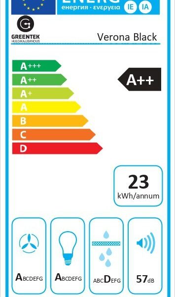 Hood Greentek Verona Black SALON SAMPLE – kuva 4