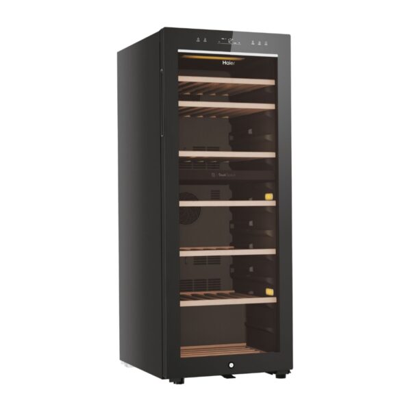 Haier HWS77GDAU1 Freestanding wine Black – kuva 2