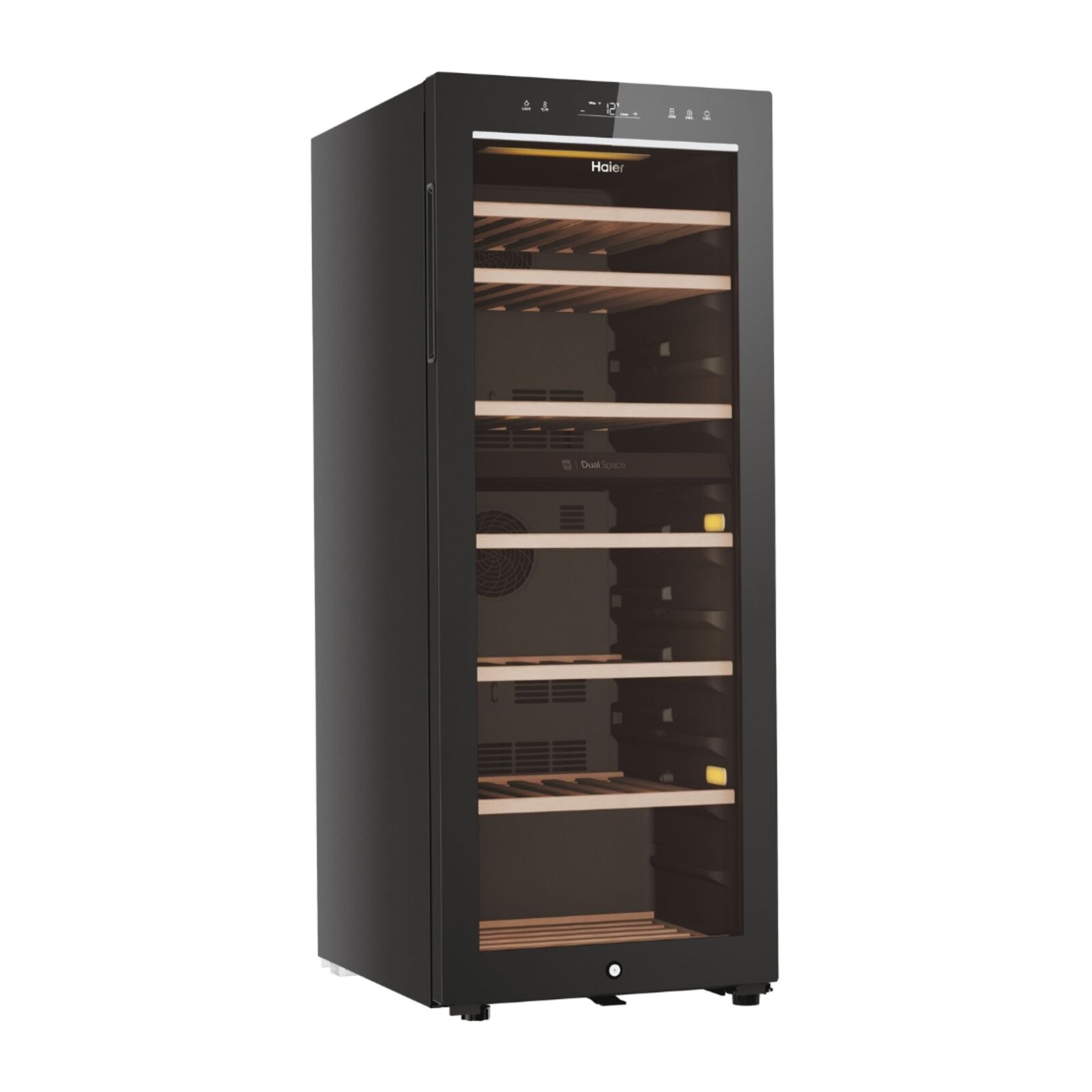 Haier HWS77GDAU1 Freestanding wine Black – kuva 2