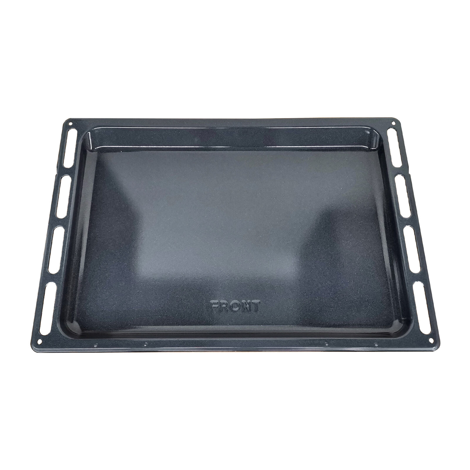 Witt Embrace deep tray Black enamelled
