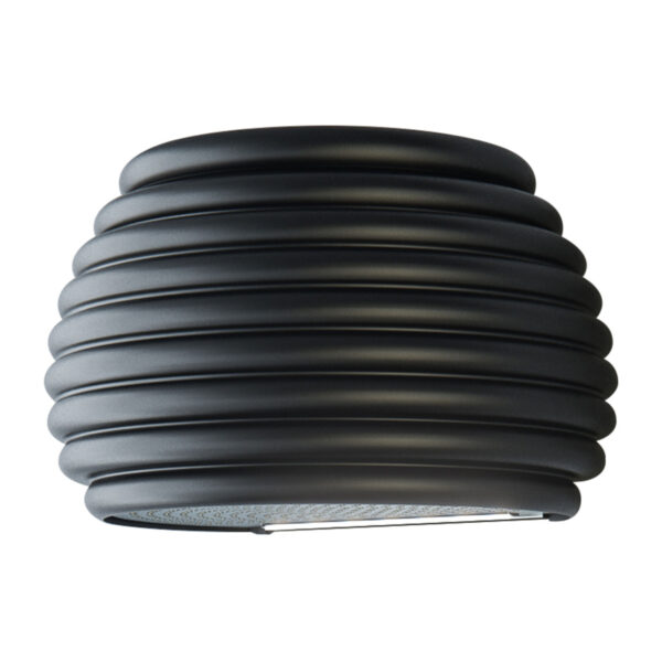 Witt Beehive Wall Matte Black-2 Liesituuletin