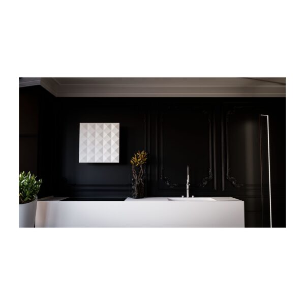 Witt Mosaik Wall hanging hood White – kuva 1
