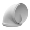 Witt IT201 Round bend 90°, Ø150mm White