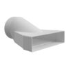 Witt IT305 Horizontal bend, 220x55mm White