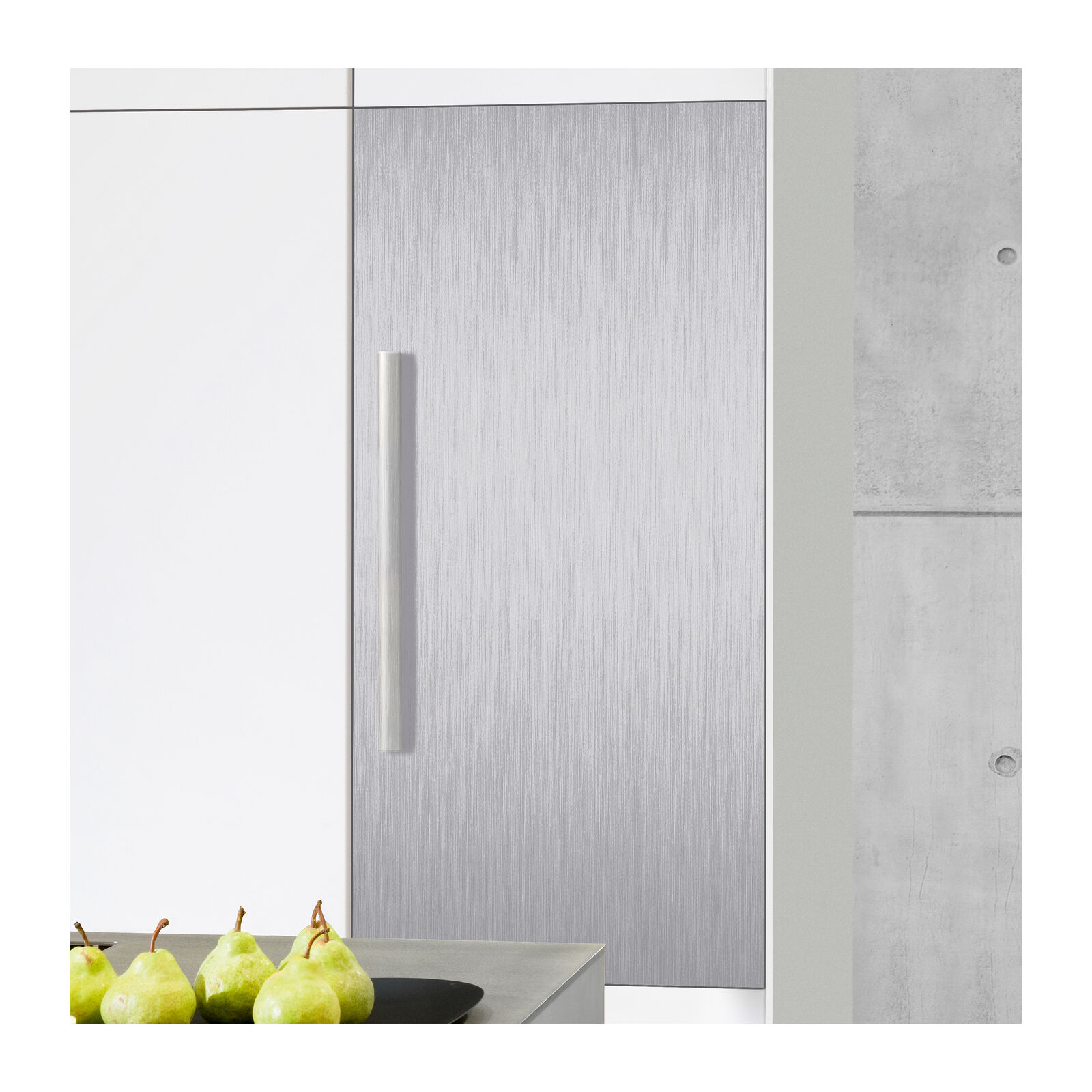 Liebherr Panel 122 cm Rustfrit Stål – kuva 1