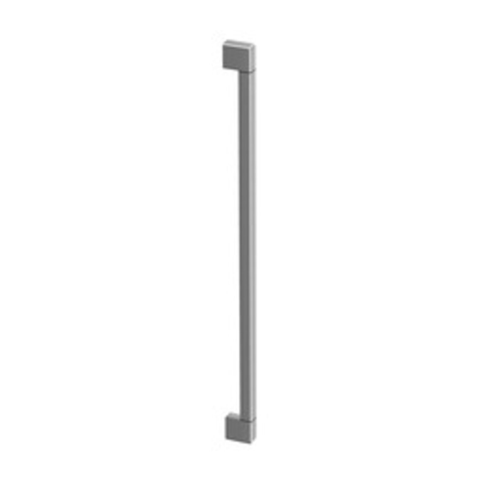 Liebherr Firkantet børstet aluminiumshåndtag 658 mm Alu