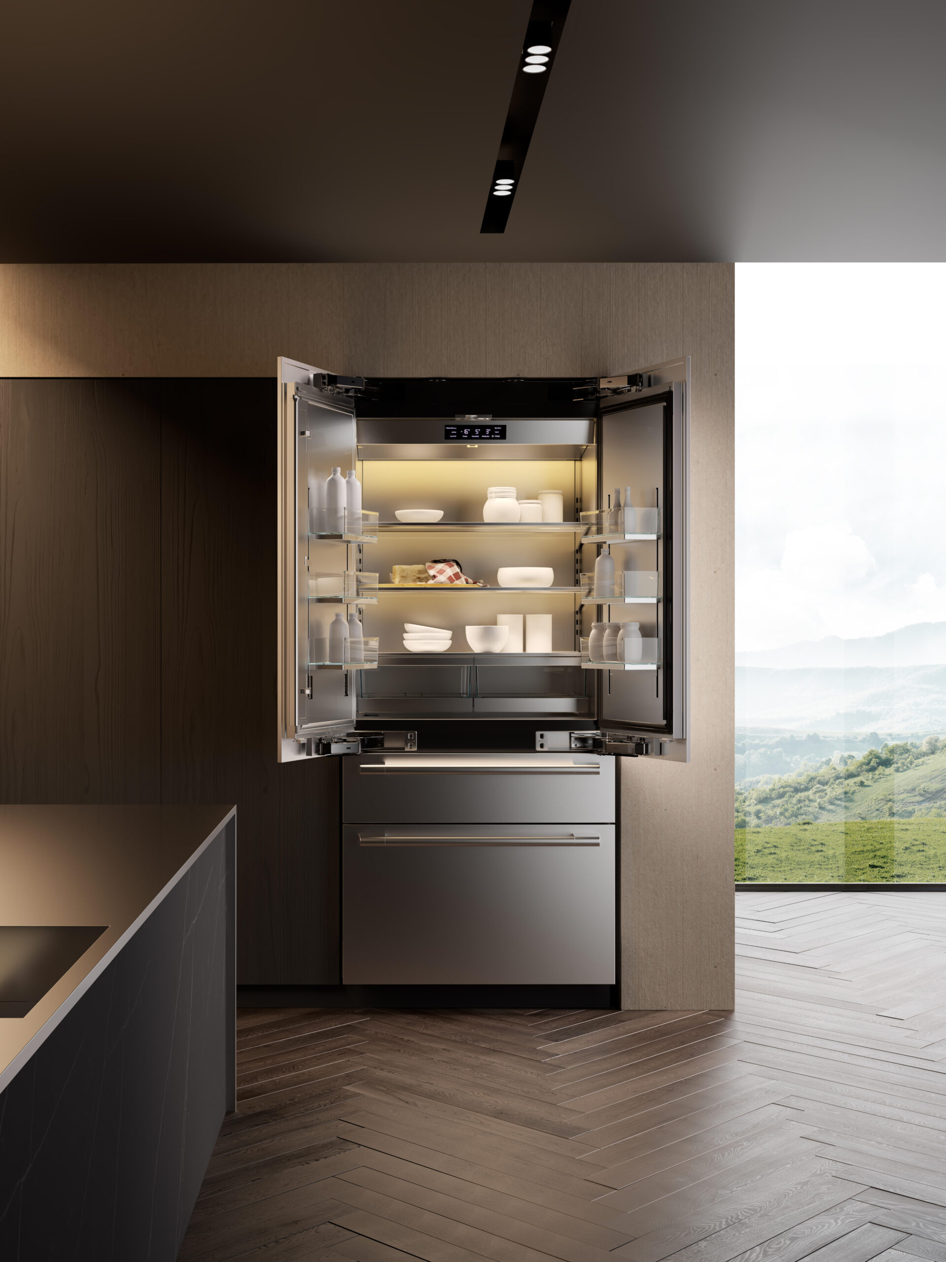 Side-by-side fridge SKS – kuva 1