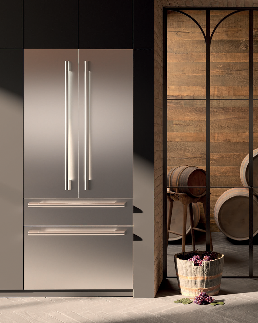 Side-by-side fridge SKS
