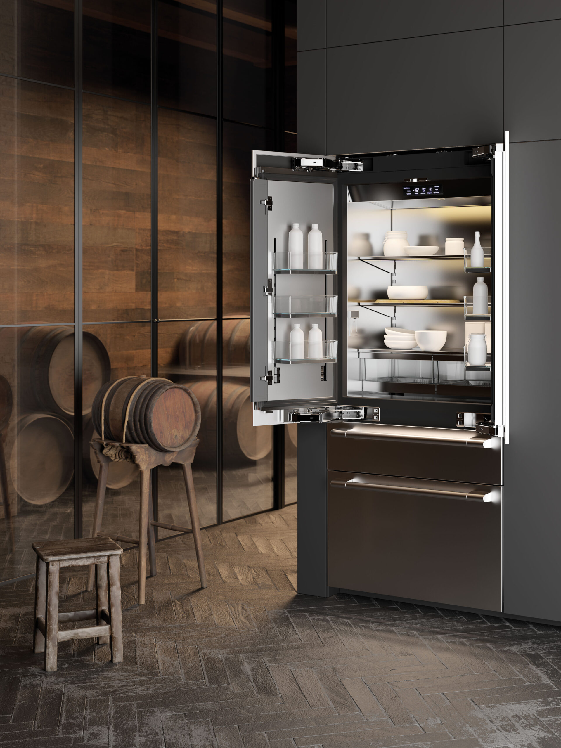 Side-by-side fridge SKS – kuva 2