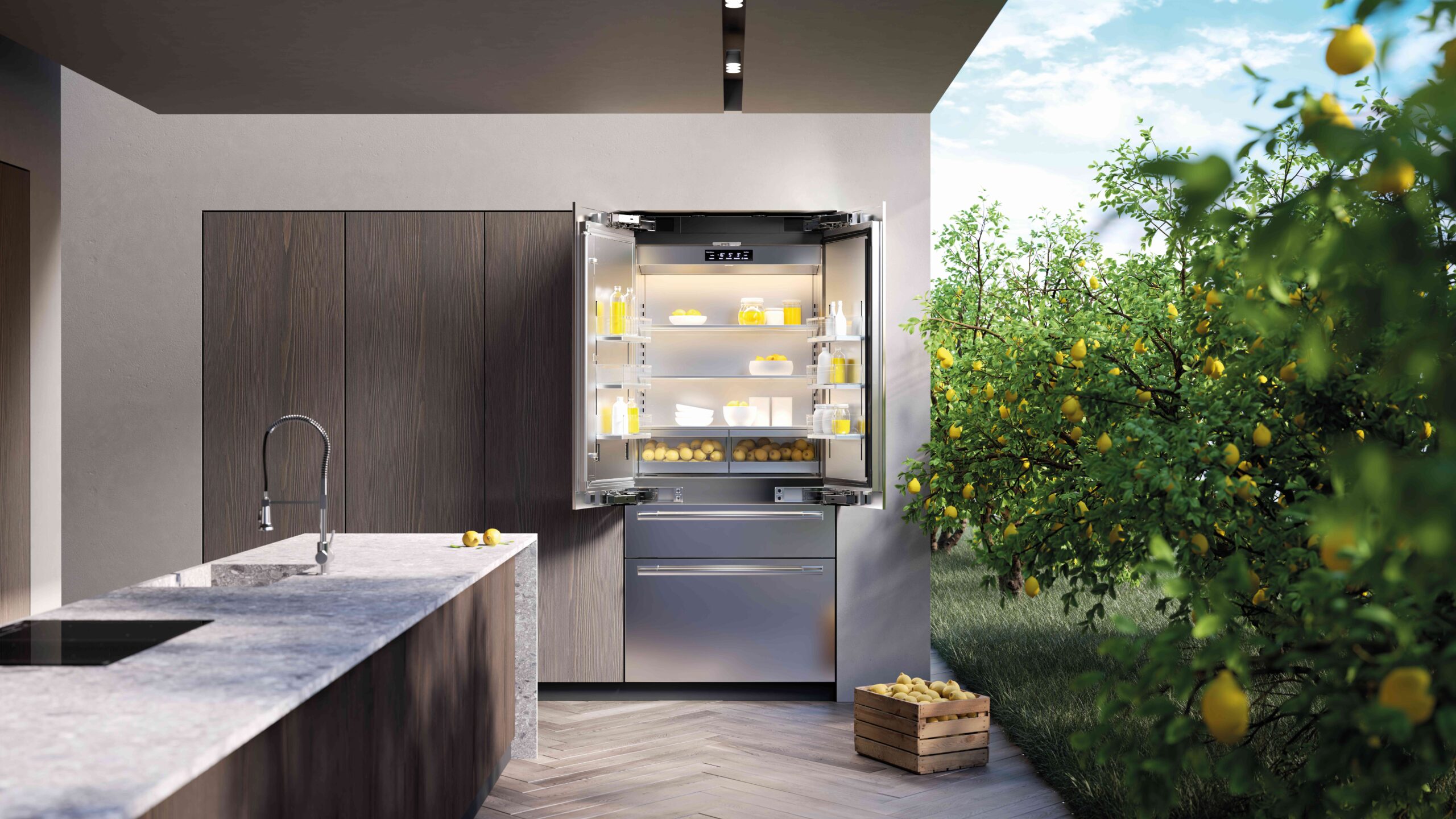Side-by-side fridge SKS – kuva 5