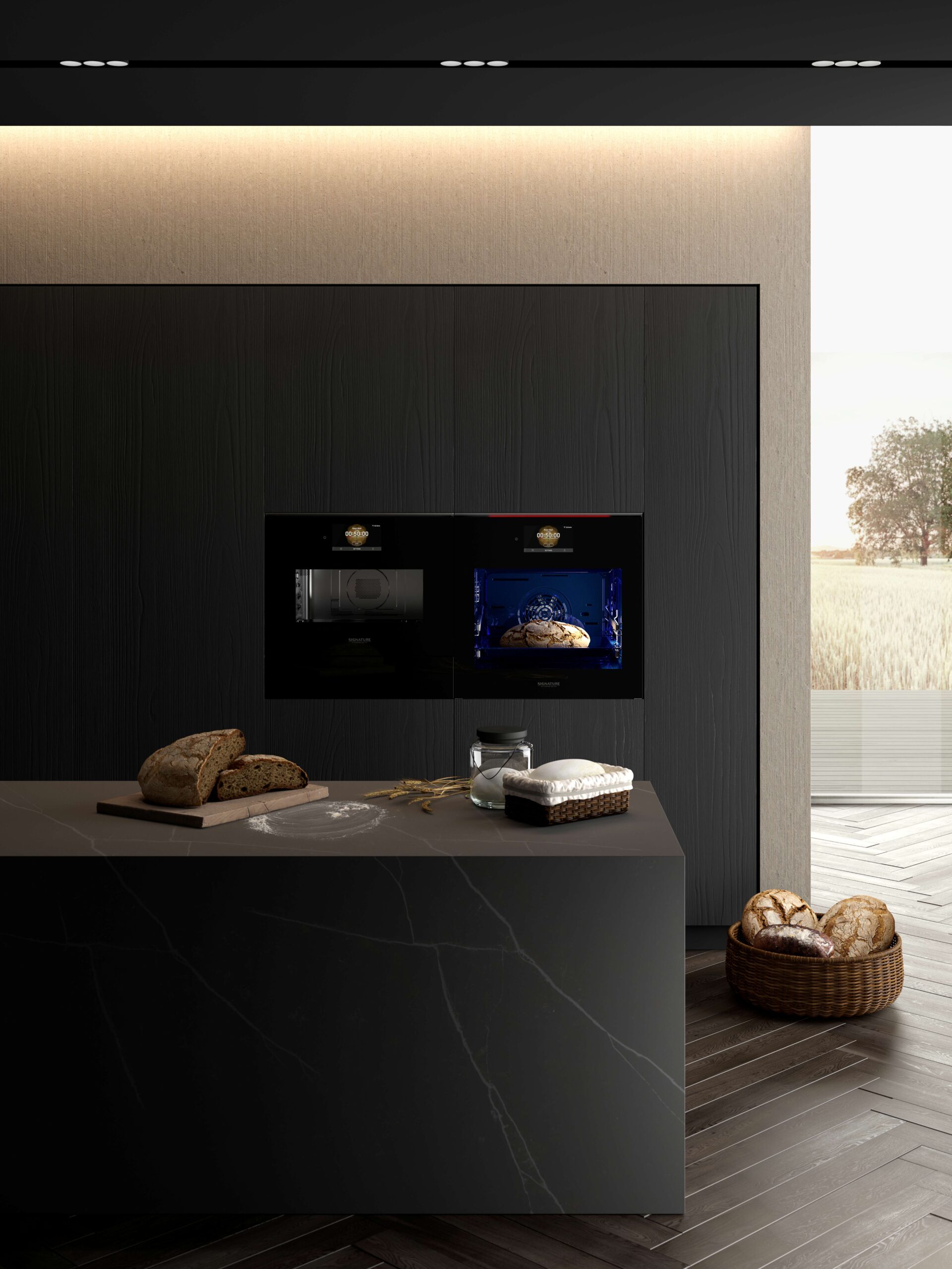 Built-in compact oven steam+microwave SKS – kuva 1