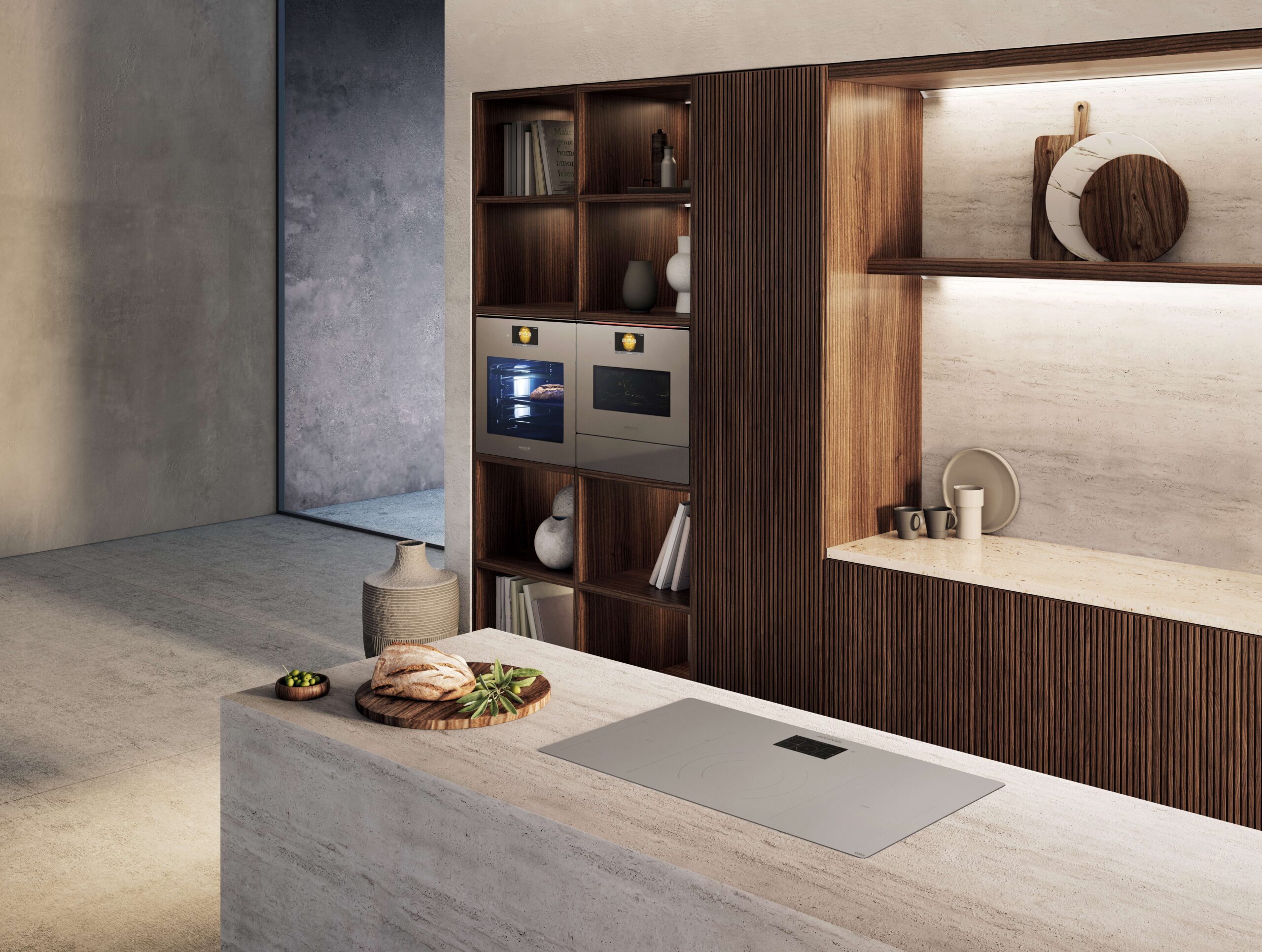 Built-in compact oven steam+microwave SKS – kuva 1